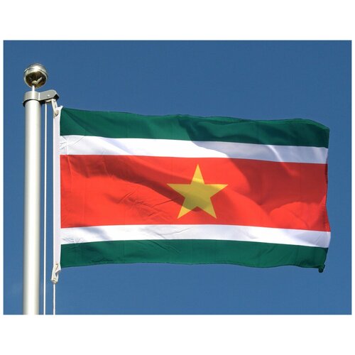 Флаг Суринама 70х105 см