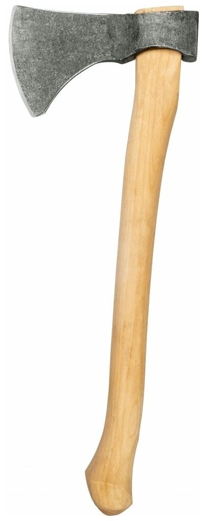 Таежный топор Труд-Вача Олень с деревянным клином, ручной сборки С405 - фотография № 4