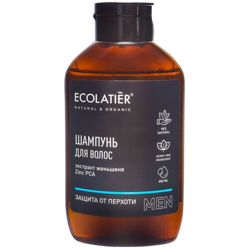 Ecolatier Шампунь MEN Защита от перхоти 400мл