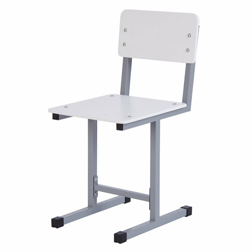 Стул Polini kids City S Ученик 5 гр серый-белый 3255₽