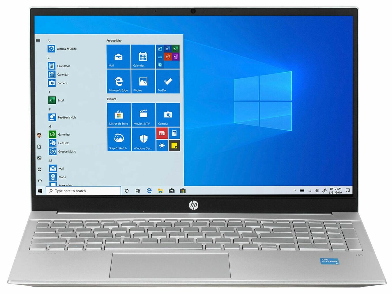 Ноутбук HP Pavilion 15-eg0065ur (15.60 IPS (LED)/ Core i3 1115G4 3000MHz/ 8192Mb/ SSD / Intel UHD Graphics 64Mb) MS Windows 10 Home (64-bit) [2X2U1EA] - фото №1
