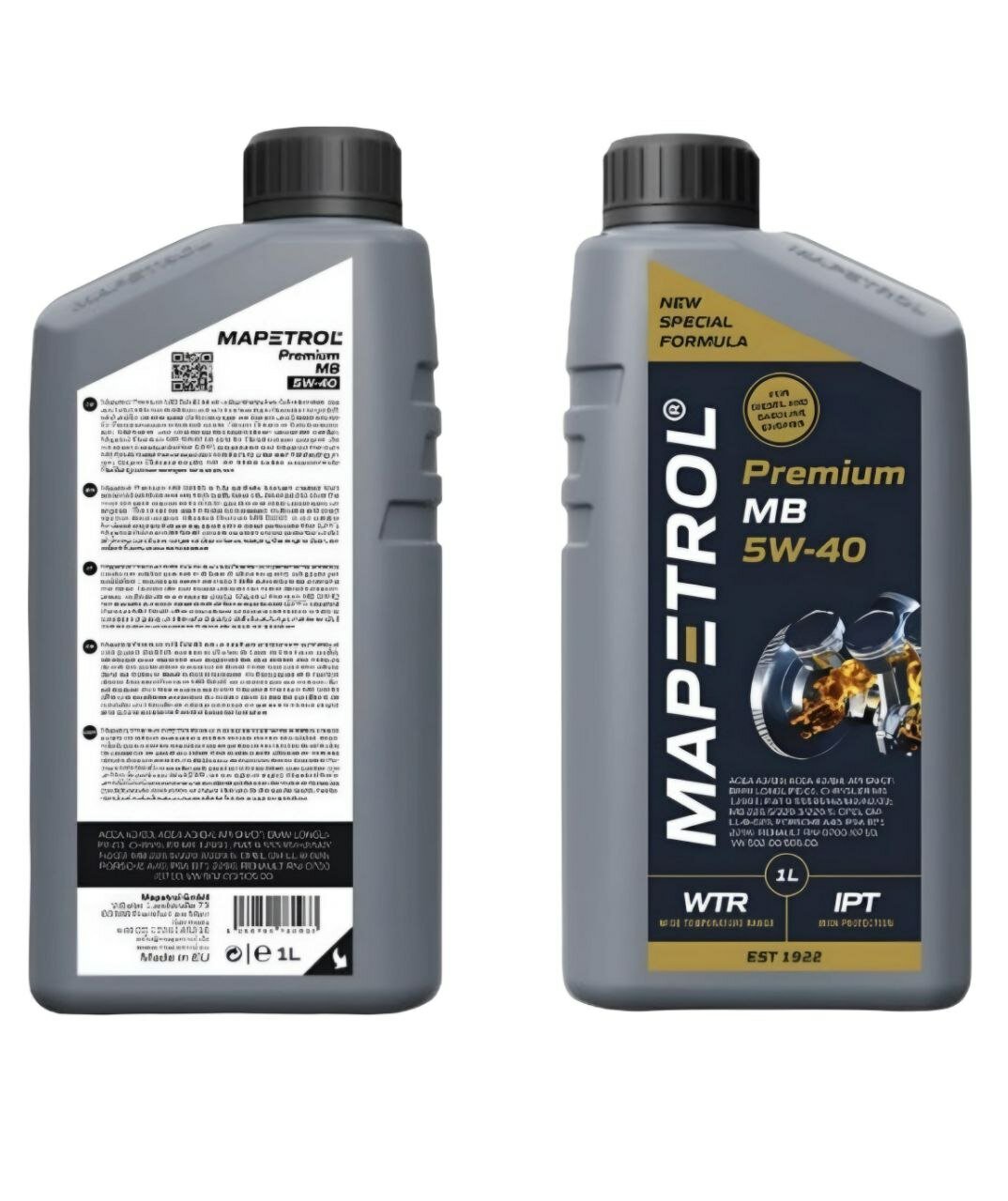 Масло моторное MAPETROL Premium MB 5W40, 1л Premium MB 1л MAP0157
