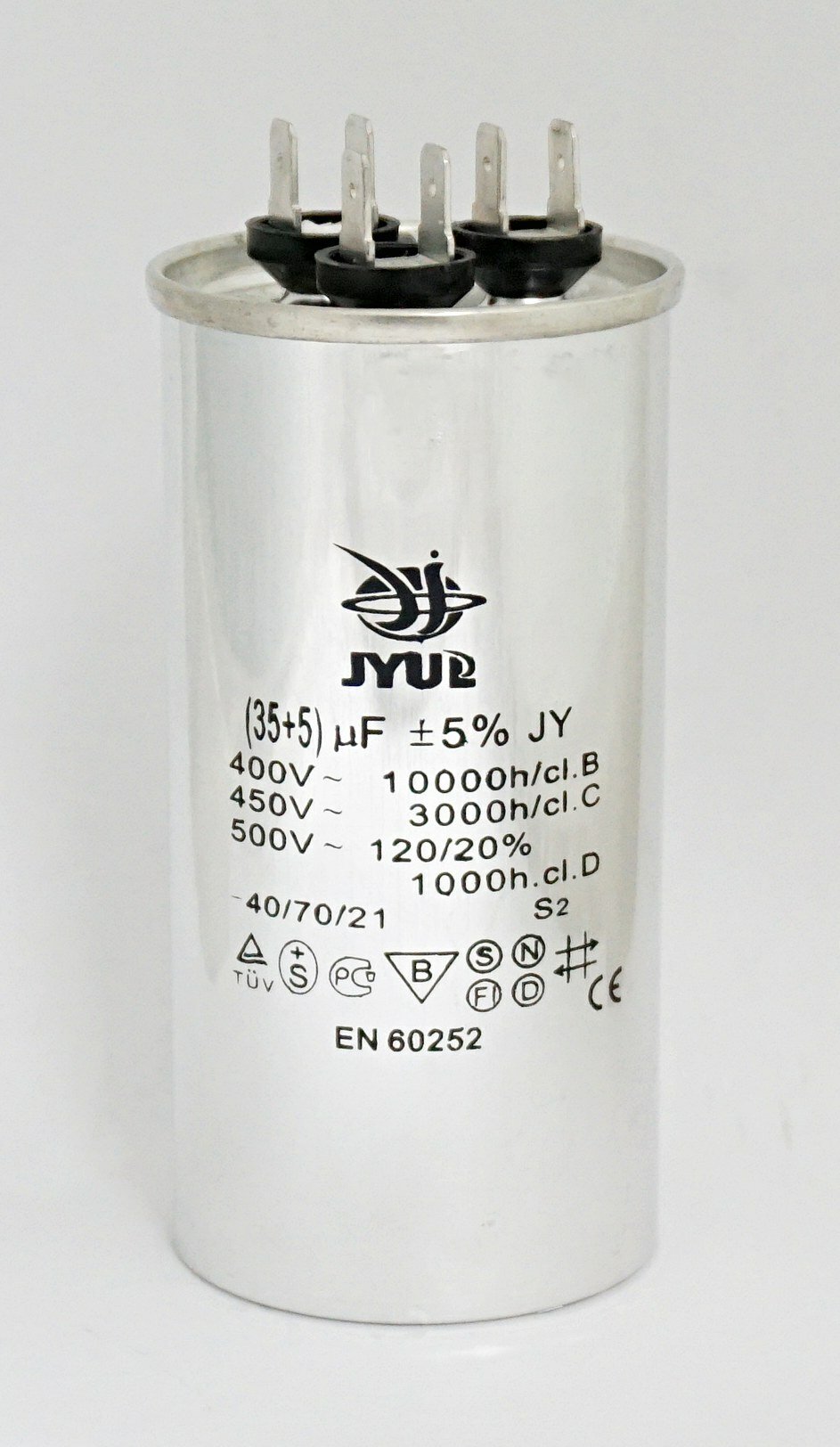 CBB-65 (35+5) µf 450 VAC (50*100 mm) конденсатор пусковой