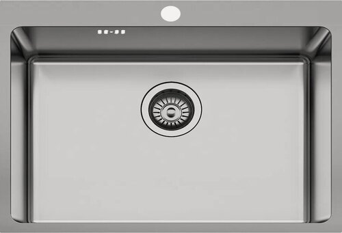 Изображение товара Кухонная мойка Steel Kitchen Style из нержавеющей стали, большая чаша, сварная высокопрочная, 75х51 см, полный комплект