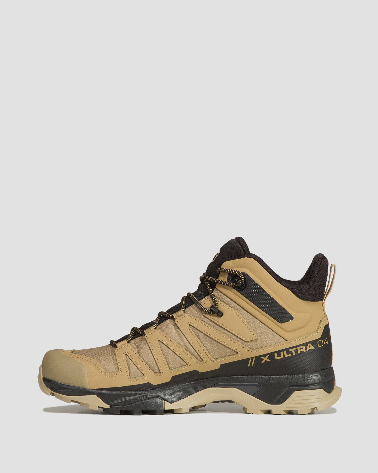 Ботинки хайкеры Salomon X ULTRA 4 MID GOR-TEX, размер UK 11; EUR 46; USA 11,5; 29,5 см (примерно на российский 44,5*), kelp/black/safari — фото 1