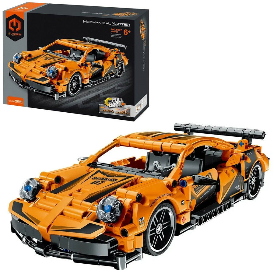 Конструктор iM.Master Оранжевый спорткар 5807