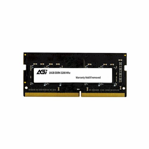 Модуль памяти AGI 8GB DDR4 3200 SODIMM SD138 260-pin PC4-25600 unbuffered rtl 1953₽
