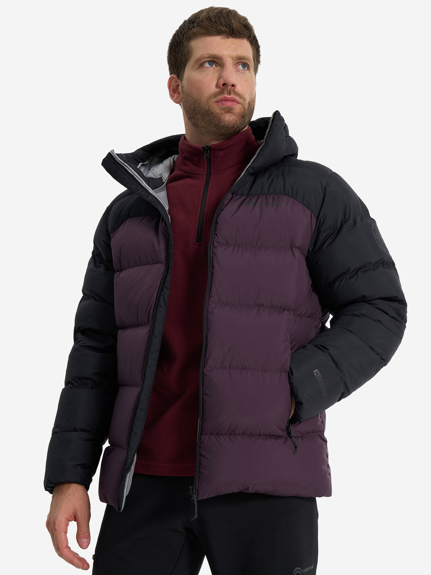 Пуховик OUTVENTURE Men's Hiking Lightweight Down Jacket