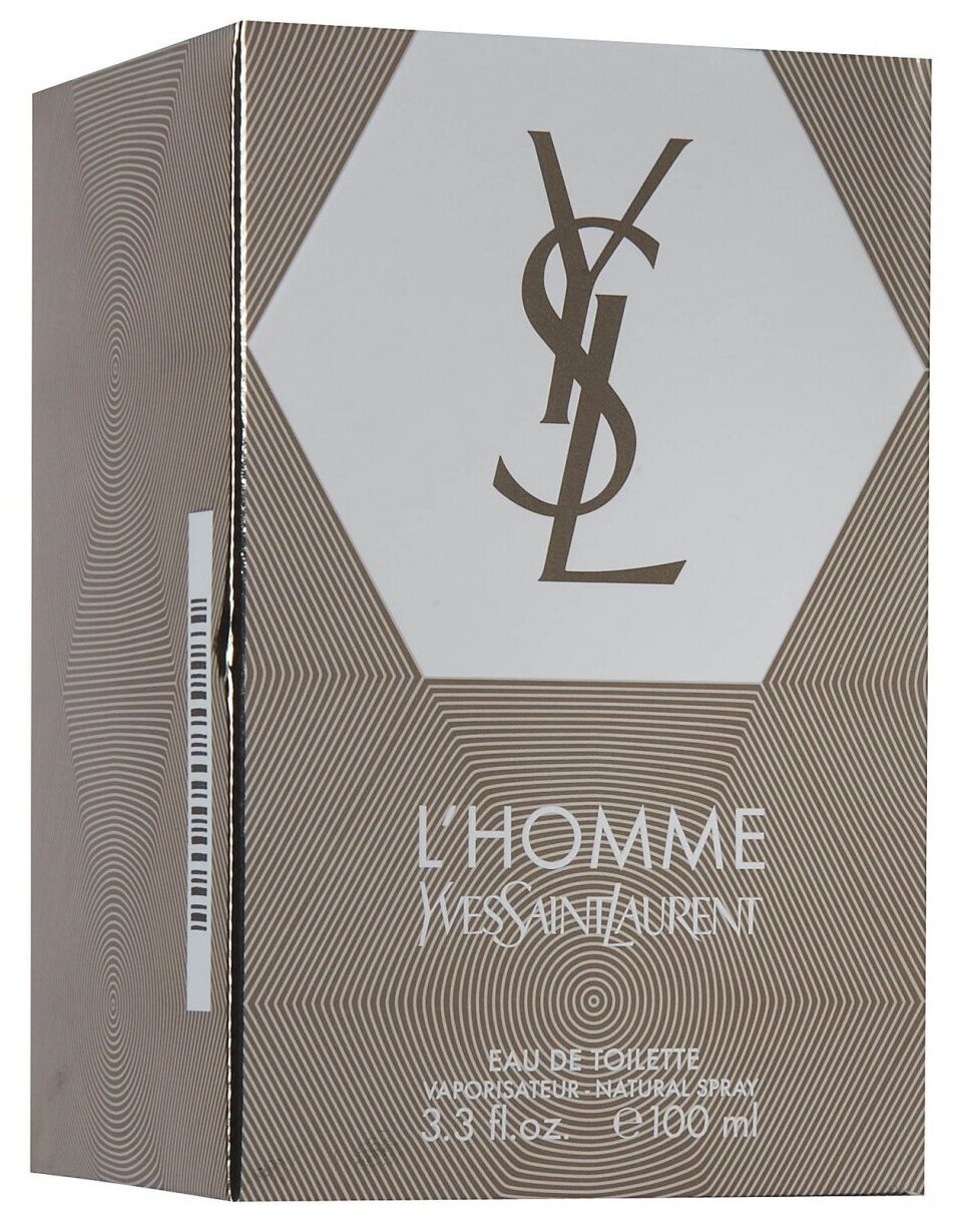 Yves Saint Laurent туалетная вода L'Homme, 100 мл, 100 г — фото 1