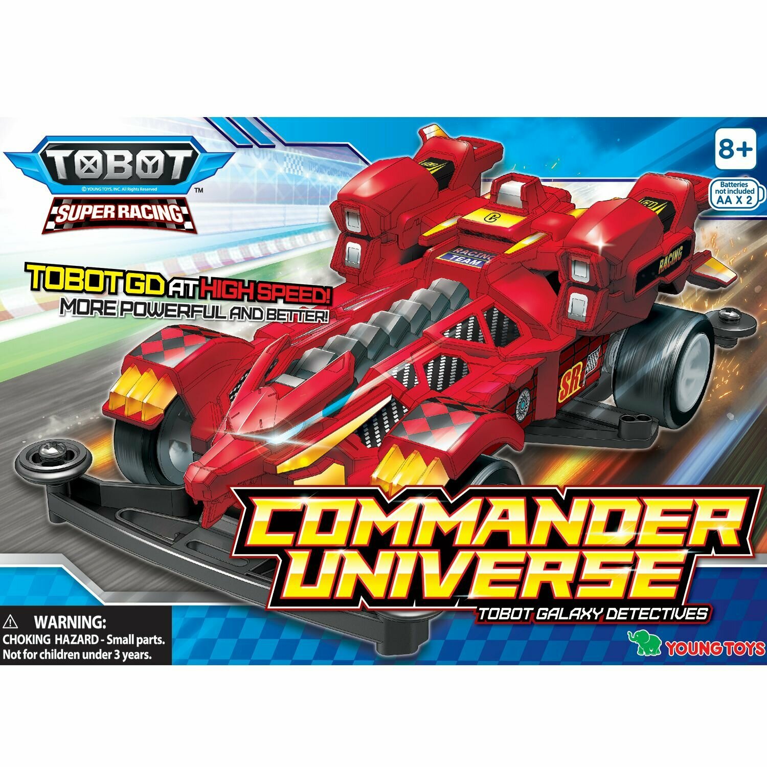 Машинка Тобот Супер Рэйсинг Коммандор Юниверс TOBOT - фото №5