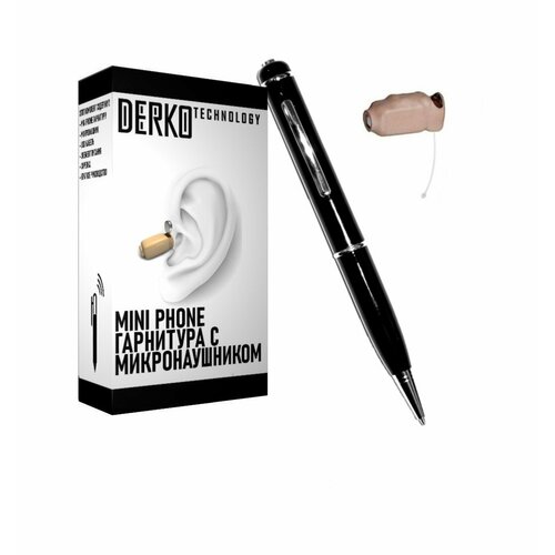 Мини-телефон Ручка с микронаушником Gold 10 мм 15500₽