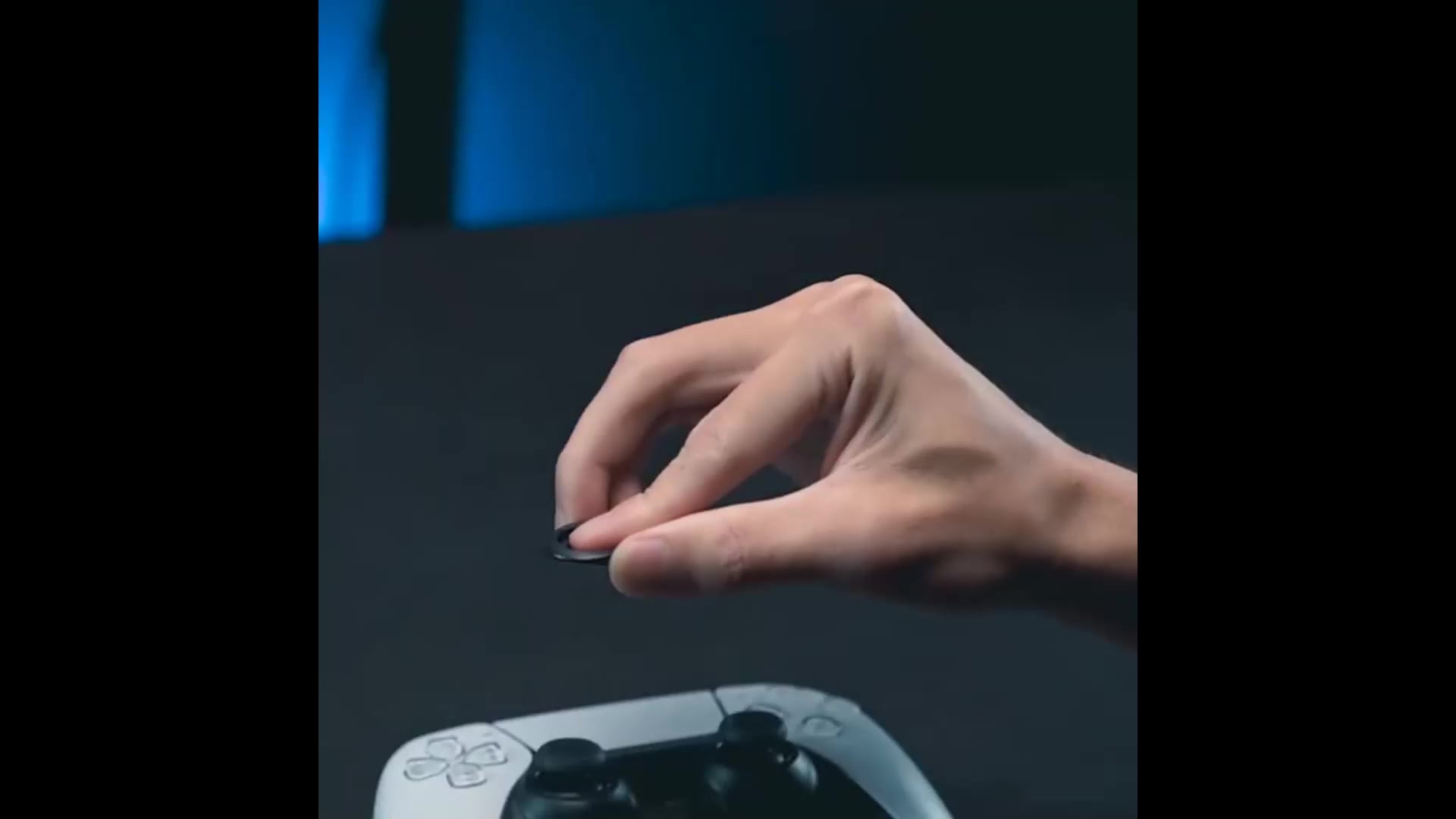 Премиум накладки насадки Skull&Co на стики Dualsense/Dualshock Playstation 4, Playstation 5, Nintendo Switch Pro Controller чёрные — фото 1