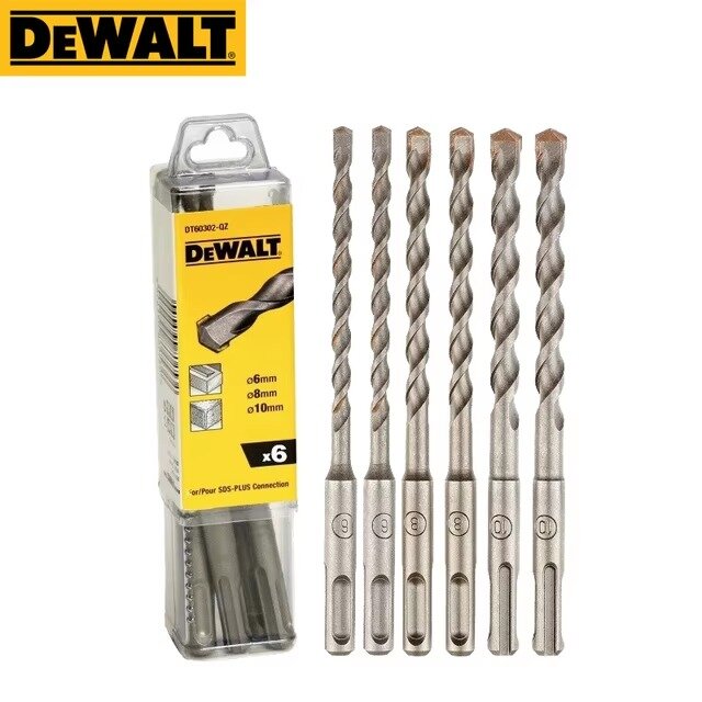 Набор сверл DeWALT DT60302-QZ SDS-plus 6 штук 6-10 мм