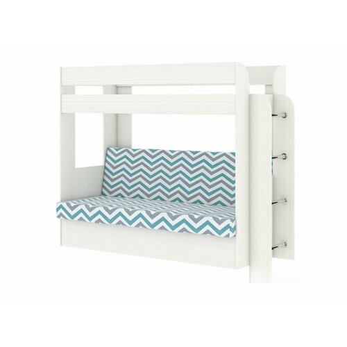 Кровать-чердак Атлант Карамель 75 Бодега Светлый Бодега Светлый Ткань Willy Mint 58963₽