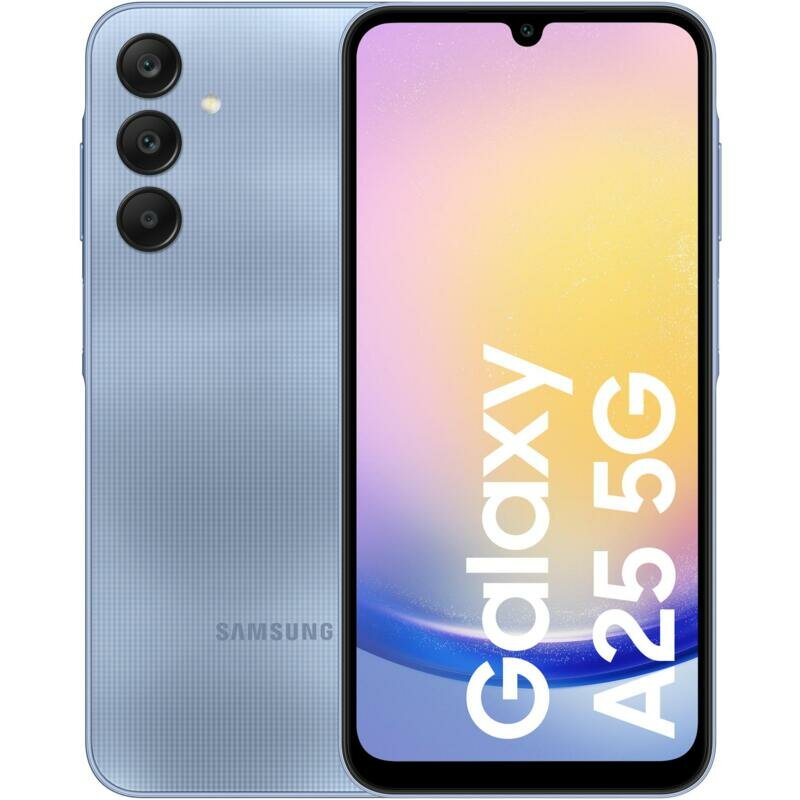 Смартфон Samsung Galaxy A25 5G, 8/256Gb, nano SIM+eSIM, Blue (Синий)