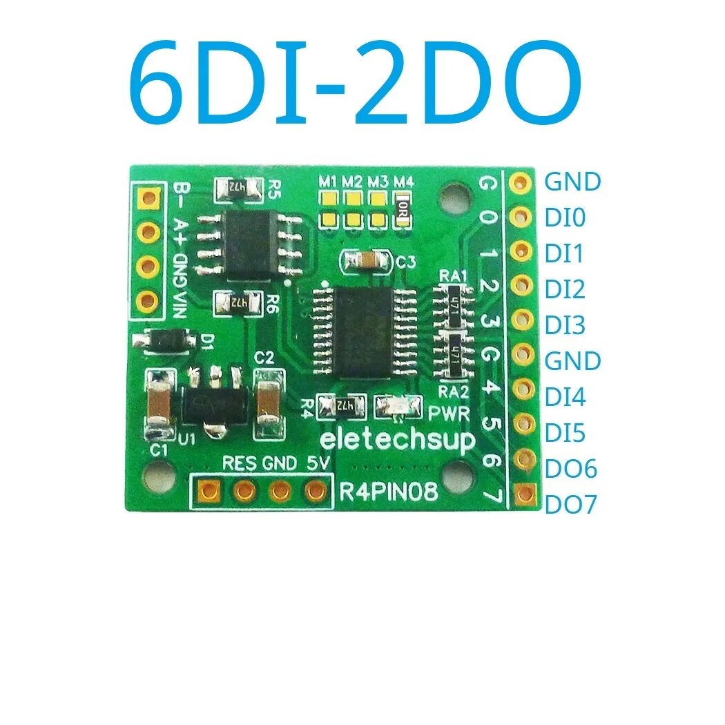 Конвертер DC/DC eletechsup Modbus Rtu Master-slave