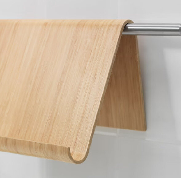 IKEA VIVALLA подставка для планшета бамбук 26x17 см