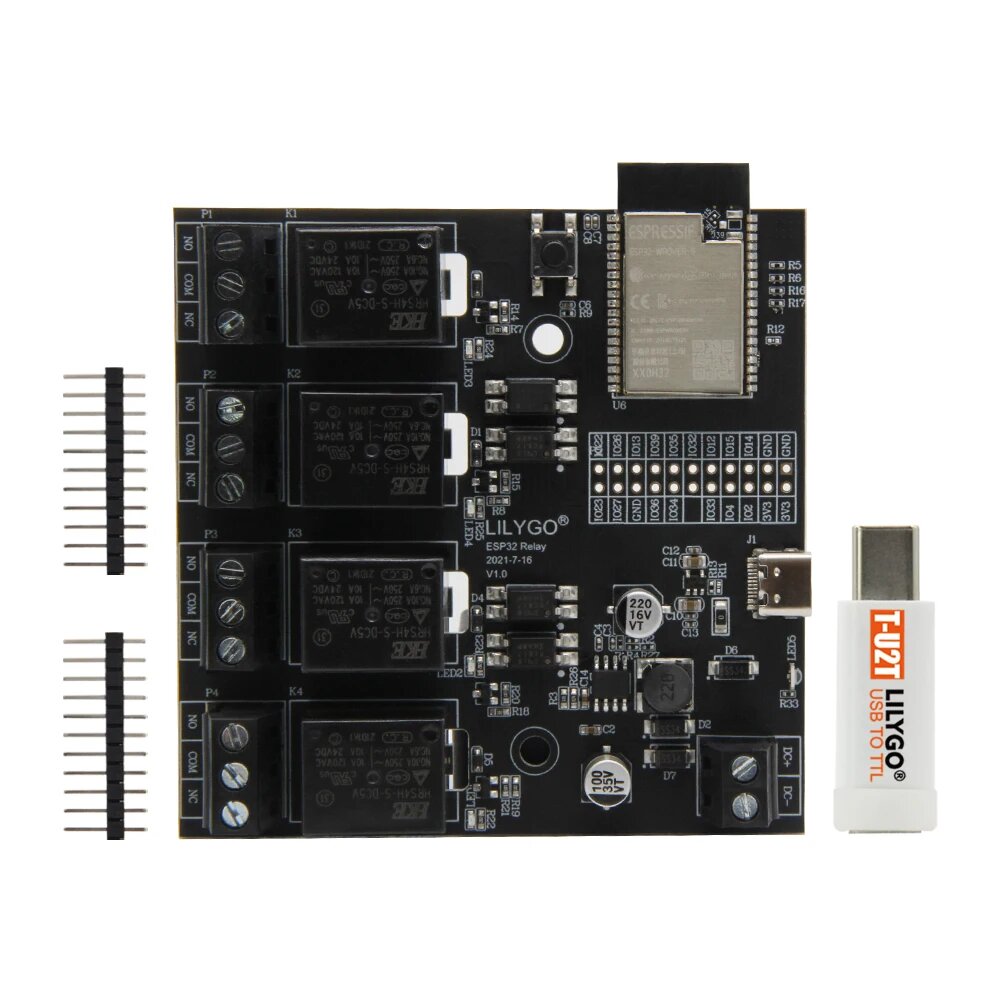 LILYGO® TTGO T-Relay ESP32 модуль, Relay Set
