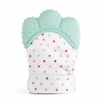 Силиконовый прорезыватель-варежка для зубов, brush witout box