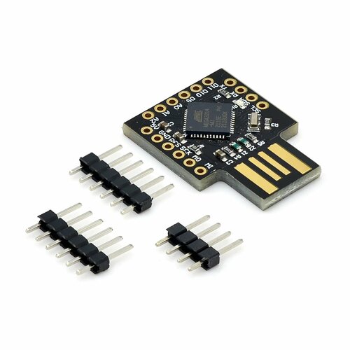 Beetle Leonardo USB ATMEGA32U4 Mini Development Board, Черный