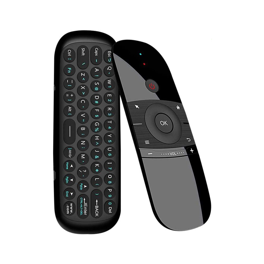 W1 Air Mouse 2,4G Беспроводная клавиатура Пульт дистанционного управления ИК-пульт дистанционного обучения 6-осевой датчик движения для Smart TV Android TV Box PC