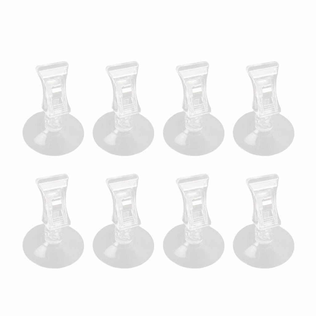 8 штук прочных присоски для хранения аксессуаров в ванной