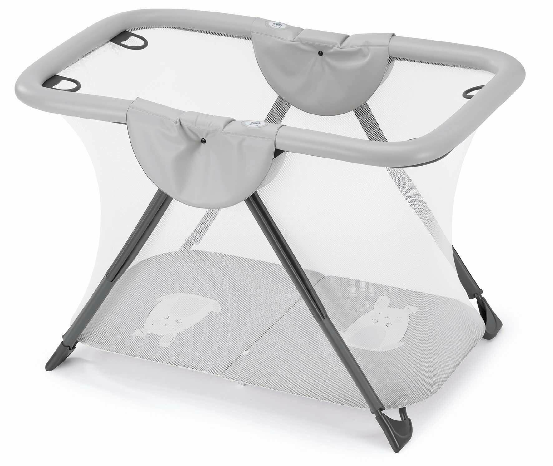 Манеж Cam Brevettato 265 серый с кроликом