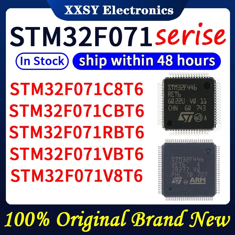 STM32F071C8T6 STM32F071CBT6 STM32F071RBT6 STM32F071VBT6 STM32F071V8T6 и новый, STM32F071VBT6