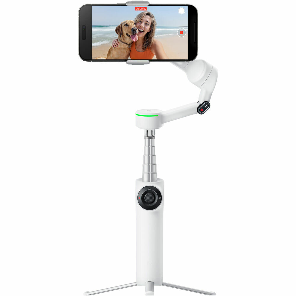 Insta360 Flow 2 Pro (Белый) - стабилизатор стабилизатора для смартфона — фото 1