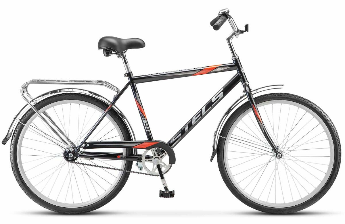 Велосипед для города и туризма STELS Avangard 200 26" C Z010 (м) 19" темно-серый
