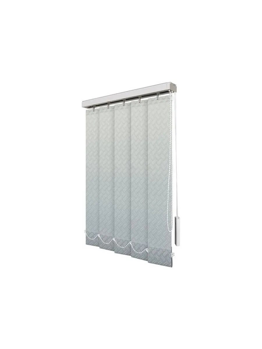 Комплект ламелей 180см 5шт 9007 Аврора серый