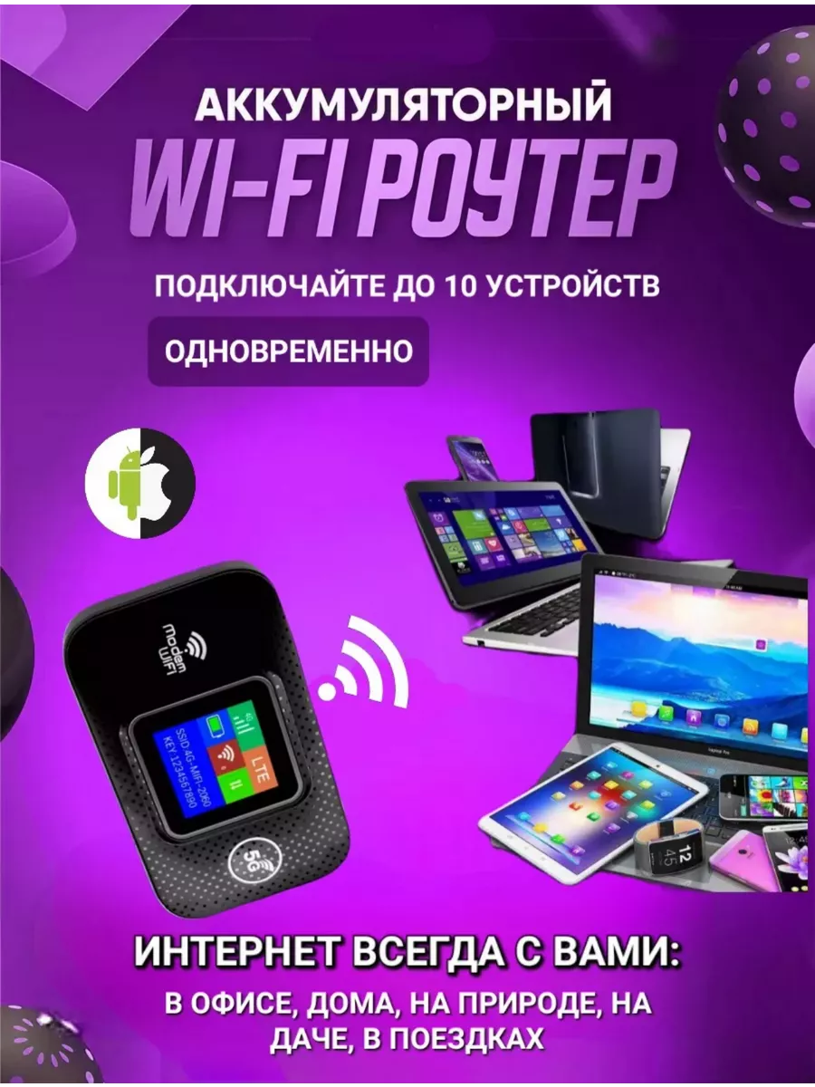 Карманный мини Wi-Fi Роутер — фото 1