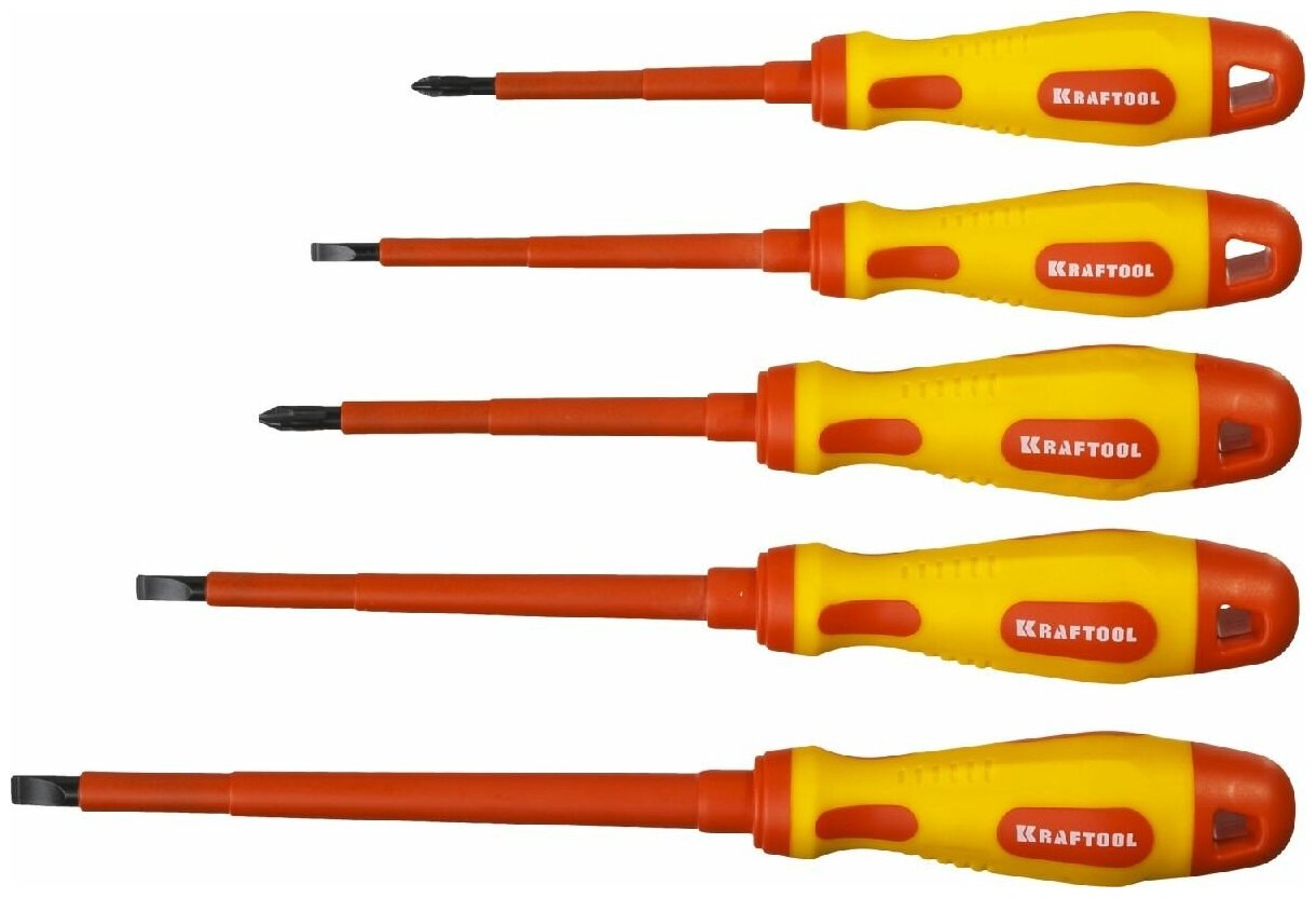 Набор высоковольтных отверток KRAFTOOL Х-Drive Electro 6 предм. (250088-H6)