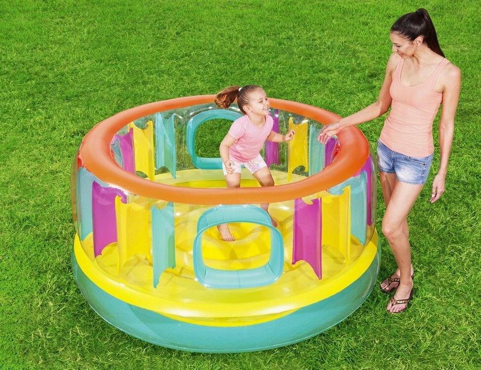 Надувной батут BOUNCEJAM,180х86см, от 3 до 6 лет, BestWay, 52262