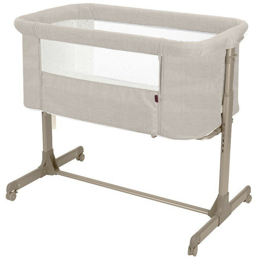 Детские Кроватки Xiaomi Кроватка-колыбель/детская приставная кроватка Carrello Luna, бежевая