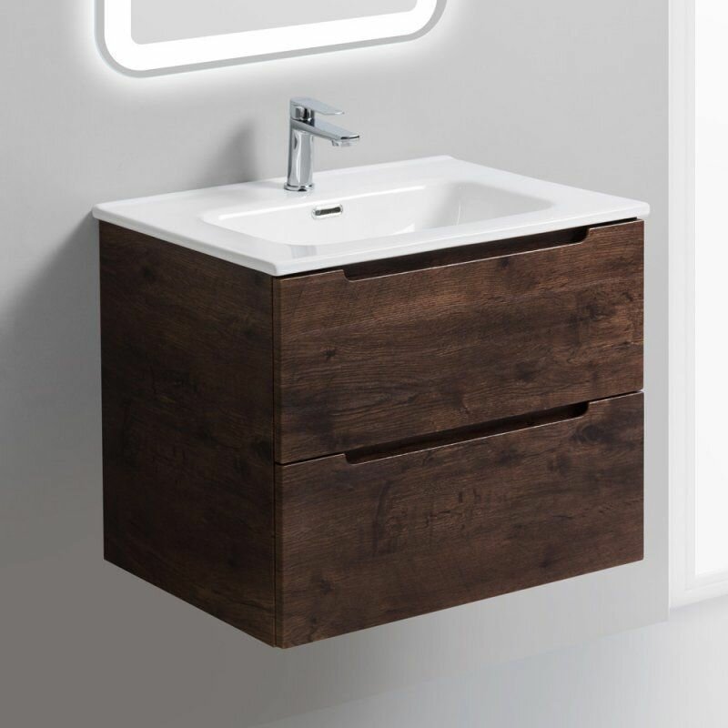 Тумба с раковиной BelBagno Etna 60 rovere moro