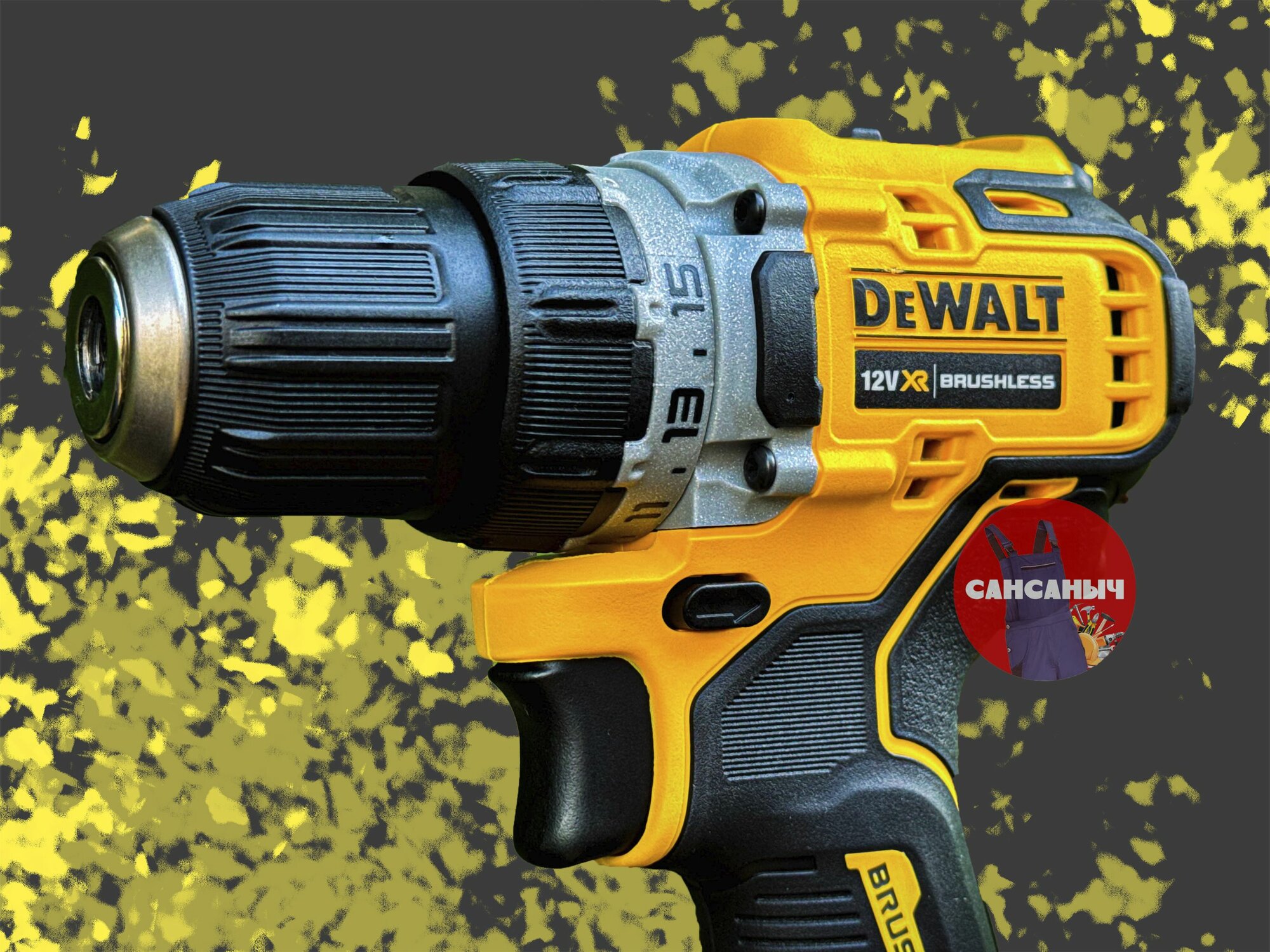 Аккумуляторная дрель-шуруповерт DeWALT DCD701D2 — фото 1