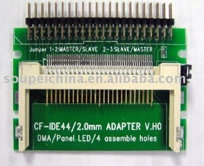 Адаптер SP CF на 2,5-дюймовый IDE/PATA HDD (штекер) 44-контактный IDE на один CF Compact Flash Используйте 2,5-дюймовый