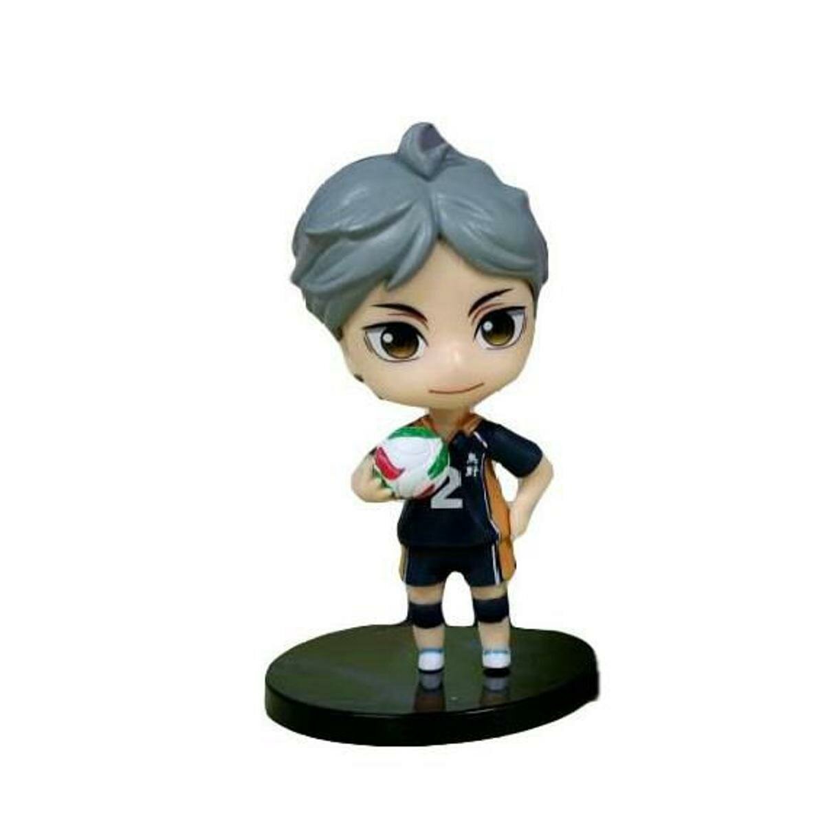 1 шт. Аниме Haikyuu Фигурки Хината Шоё Ю Нишиноя ПВХ Модель Волейбольный Матч Молодой Игрок Старшеклассник Игрушка