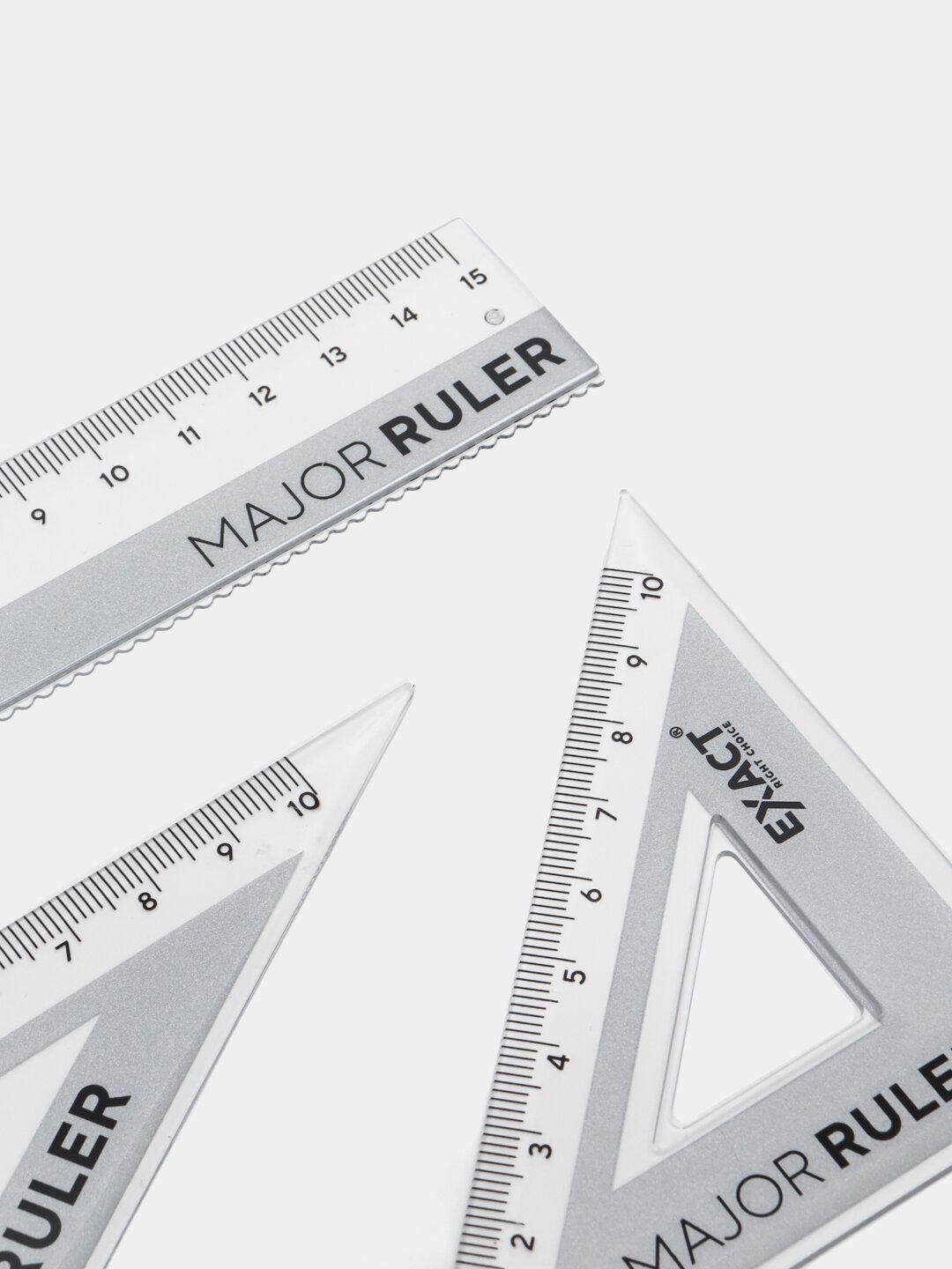 Набор линеек Exact, Белый — фото 1