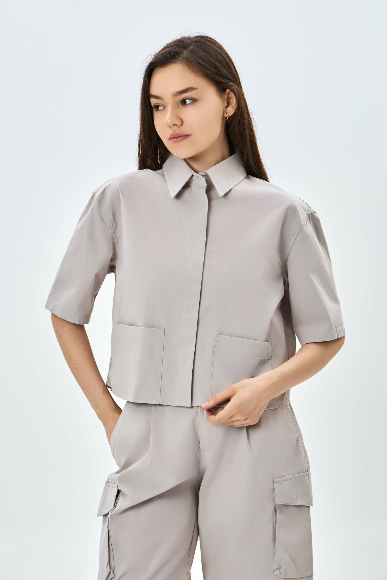 Рубашка TERRA PRO, размер M, beige — фото 1