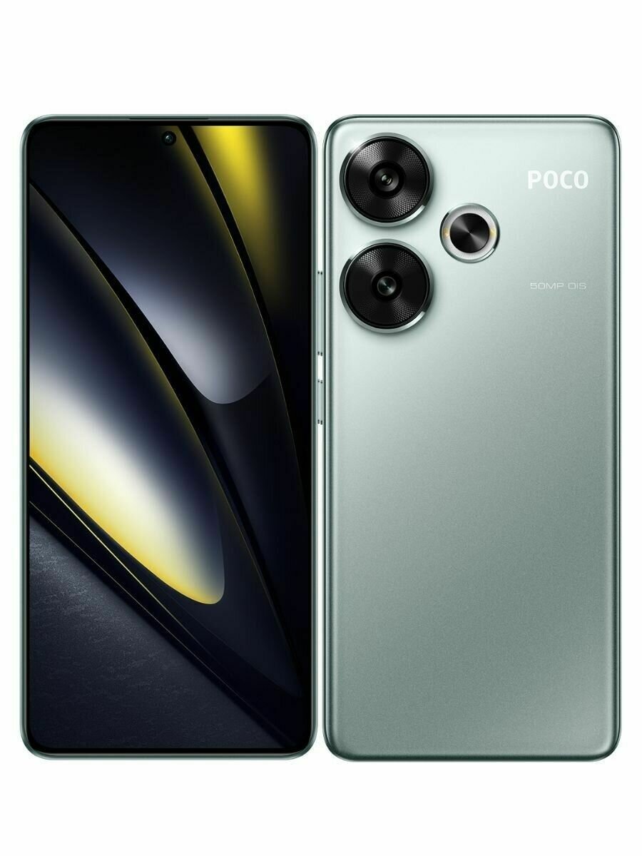 Смартфон Xiaomi Poco F6 5G 12/512 ГБ Global, Dual nano SIM, зеленый