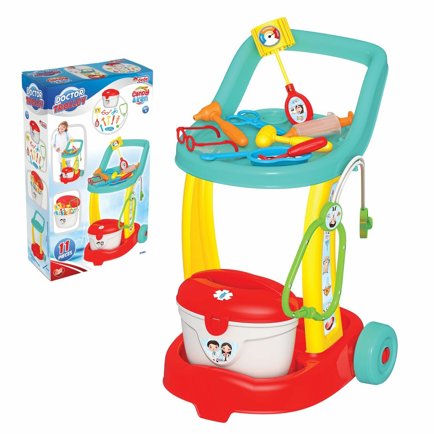 Игровой набор Candy&Ken Доктор с тележкой — фото 1