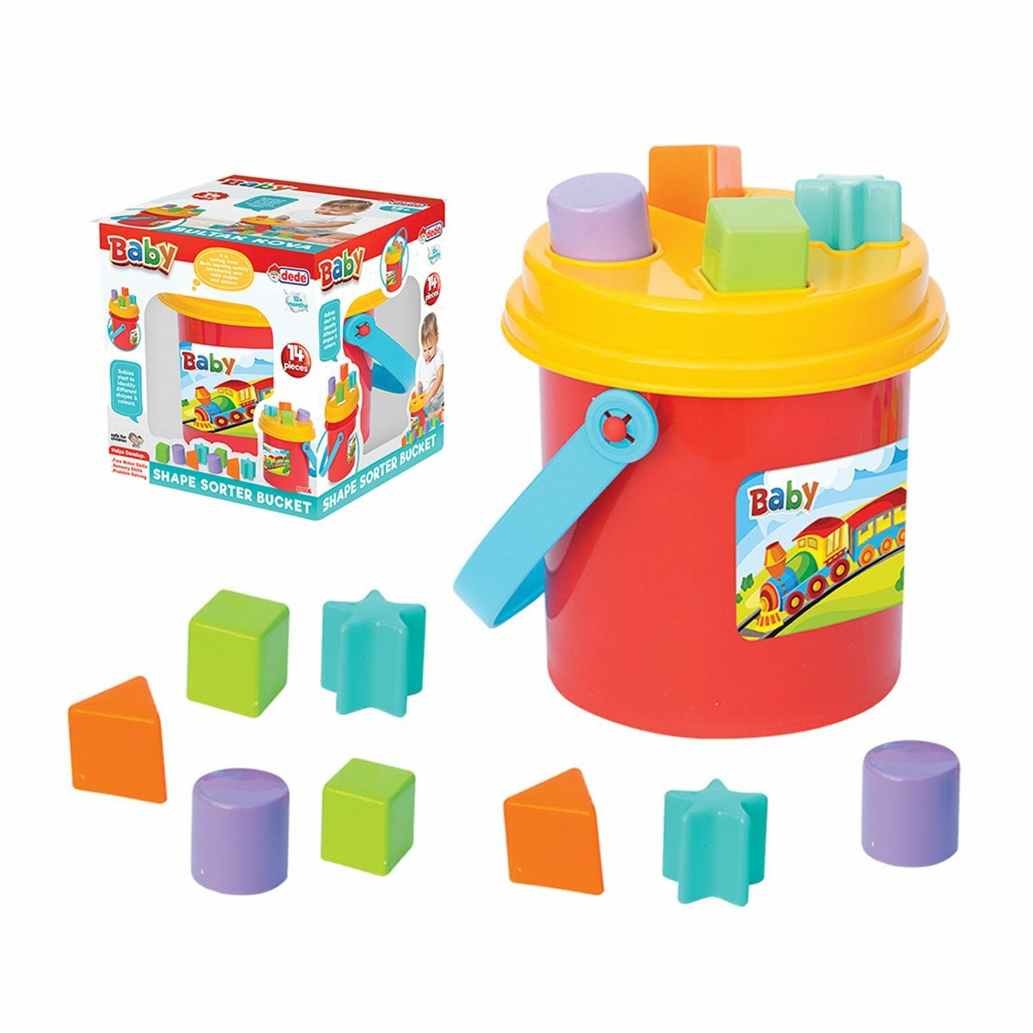 Логика-сортер, ведерко — фото 1