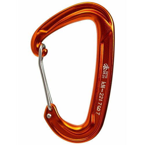 Ver 0270 Карабин скалолазный облегченный с проволочной защелкой