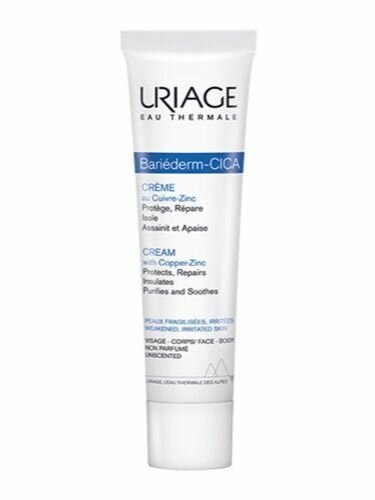 Урьяж Барьедерм Uriage Bariderm Восстанавливающий цика-крем с Cu-Zn 40 мл