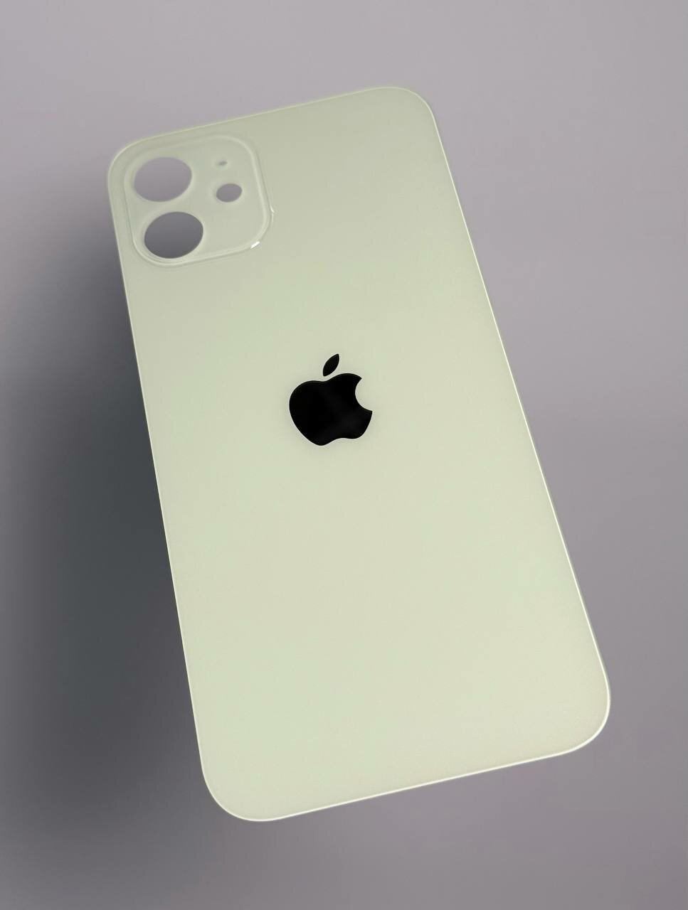 Оригинальная задняя крышка (стекло) IPhone 12 - зеленый , с широким вырезом под камеру