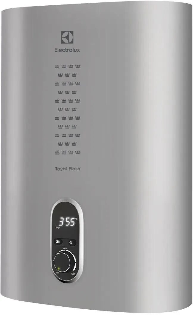 Водонагреватель Electrolux Royal Flash Silver EWH 30, накопительный, 2кВт, 30л, серебристый [нс-1064855]