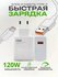Зарядное устройство Блок Mi 120W + кабель USB-Type-C, Fast Charge...