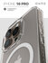 Прозрачный чехол Magsafe для iPhone 16 Pro / Матовый бампер на Ай...